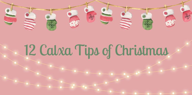 The 12 Calxa Tips of Christmas