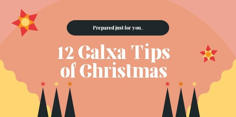 12 Calxa Tips of Christmas