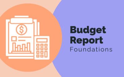 Foundations of Strong Budget Reports