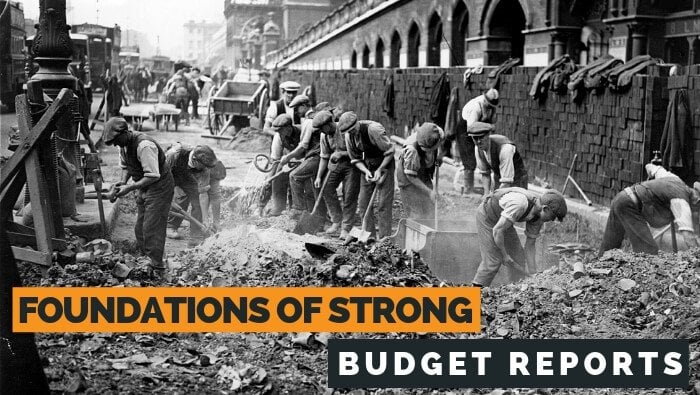 Foundations of Strong Budget Reports Calxa