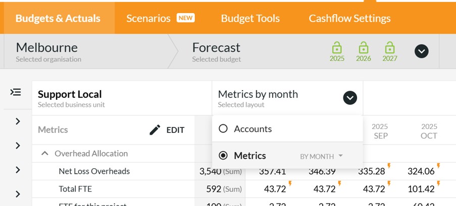 2026 Calxa Metrics Layout