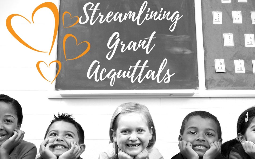Streamlining Grant Acquittals