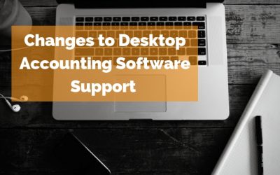 Changes to Desktop Accounting Software Support