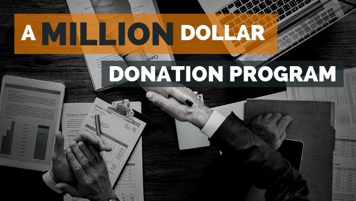 A Million Dollar Donation Program Are You Crazy Calxa A Million Dollar Donation Program Are You Crazy Calxa
