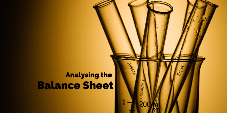 Analysing the Balance Sheet
