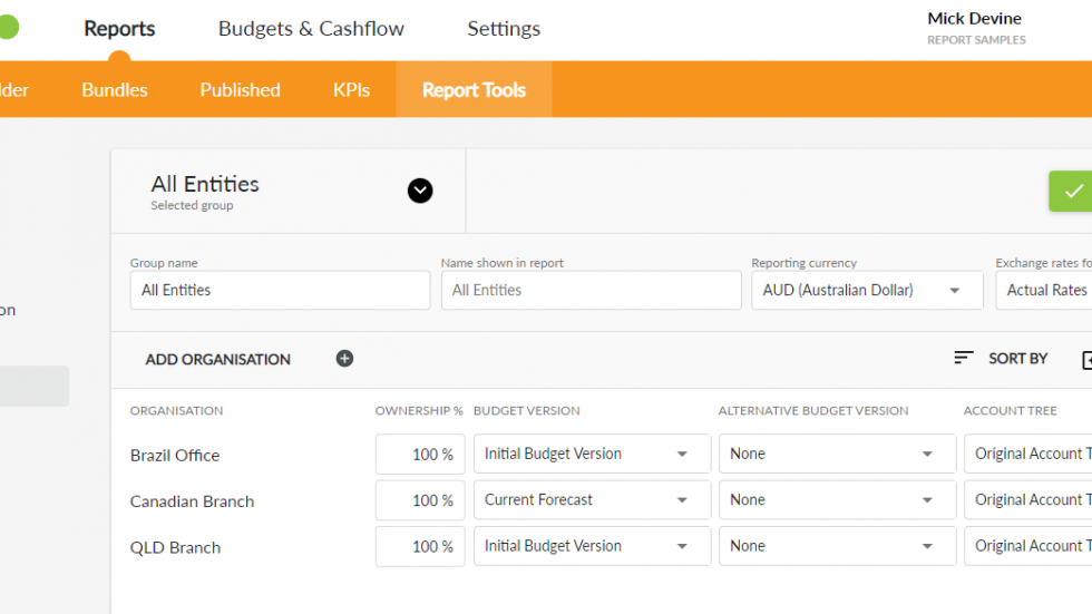 Best Way To Do Group Consolidation Reporting With Calxa
