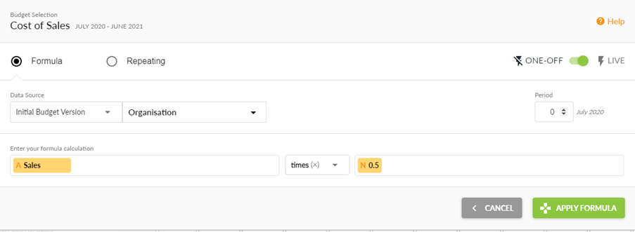New in Calxa - Live Formulas