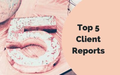 Top 5 Reports for Accountants and Advisors