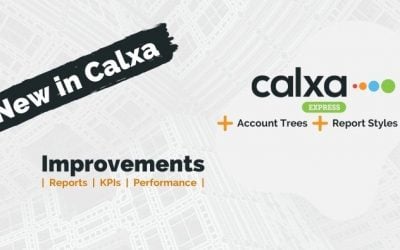 New in Calxa: Express Makeover, Improved Reports, KPIs & Performance